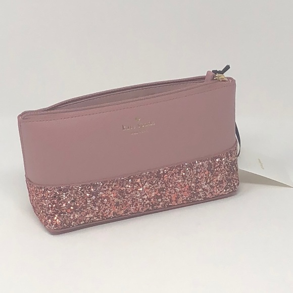 NWT Kate Spade dustypeony cosmetic bag dustypeony - Picture 8 of 8